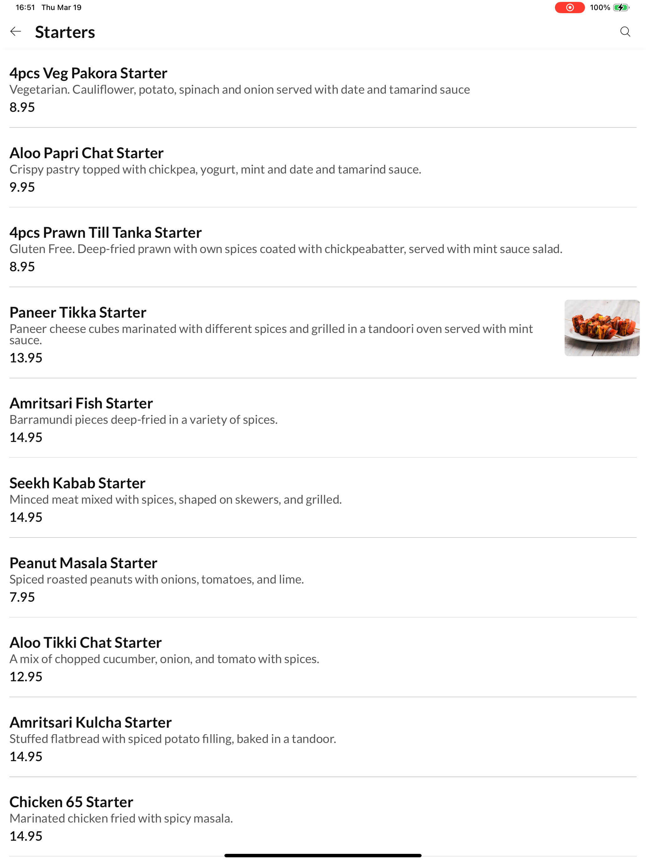 Coast Indian Kitchen screenshot 7