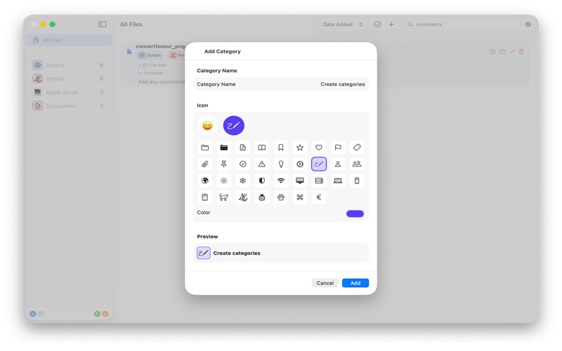 Files Organizer screenshot
