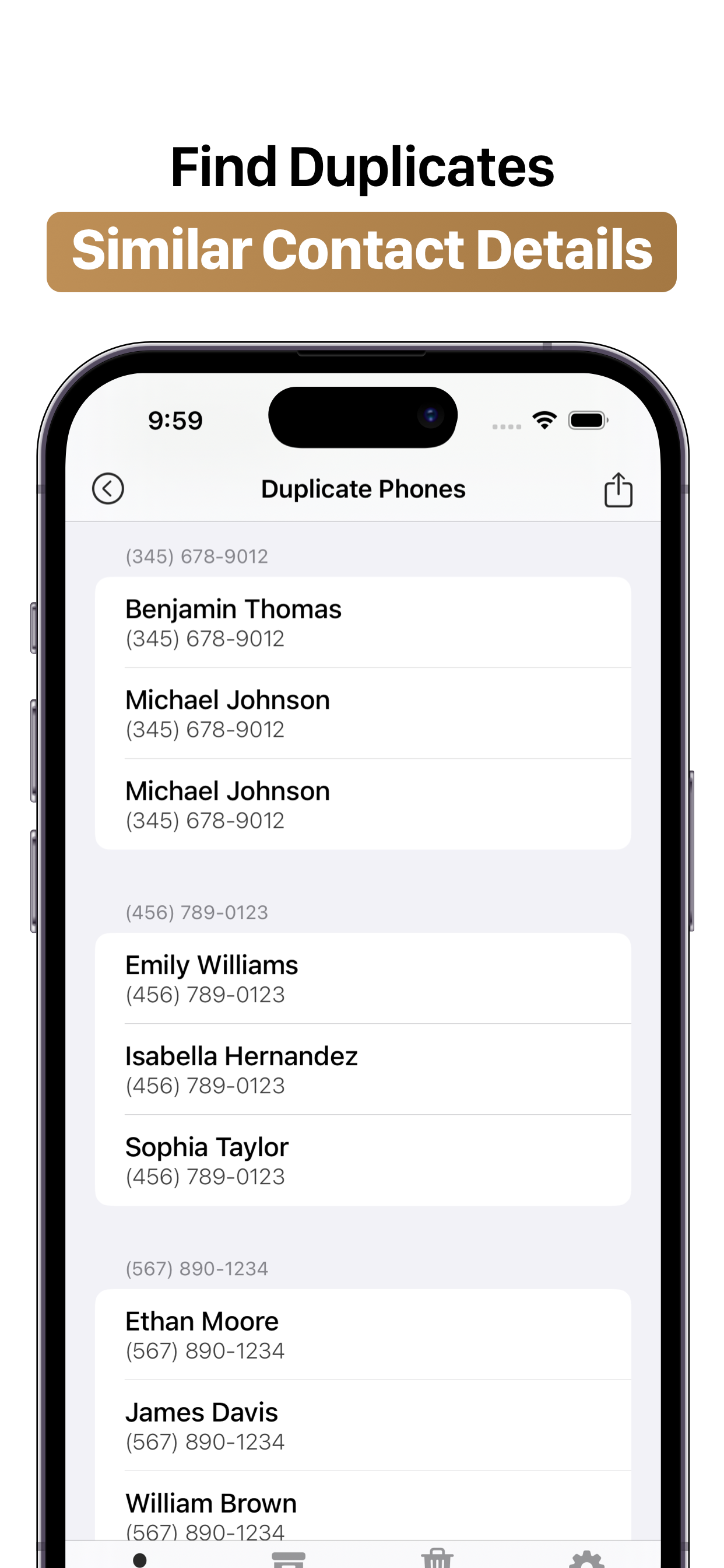 Contacts Export CSV screenshot 5