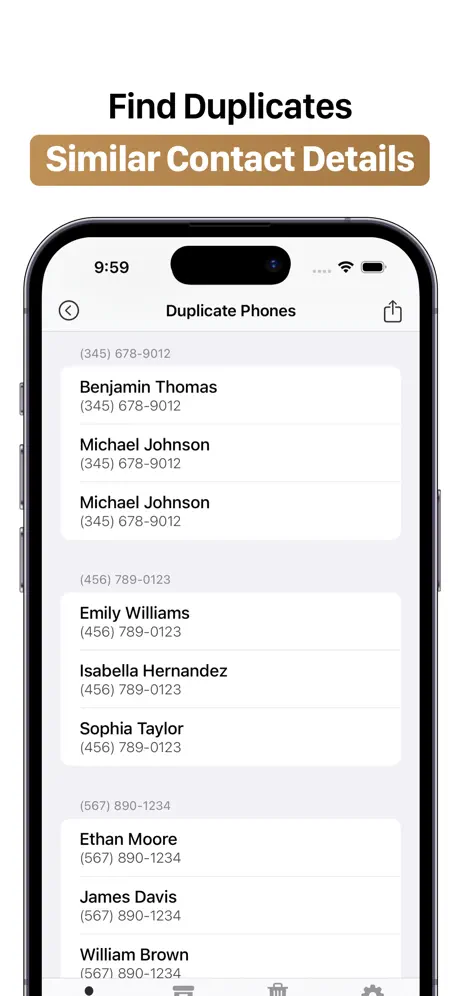 Contacts Export CSV 联系人导出工具应用截图