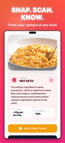 KetoOrNot Screenshot 2 of 6