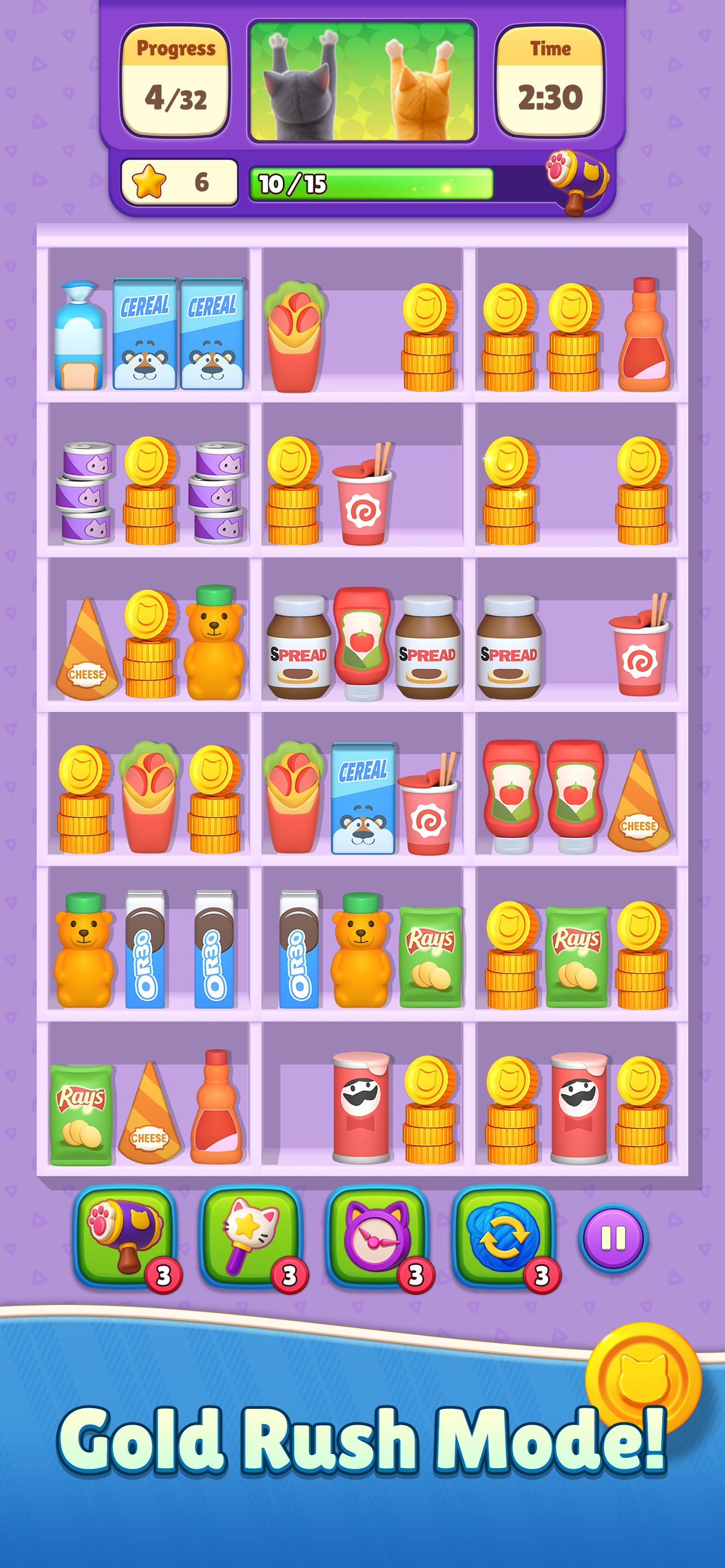 Sort Cats: Goods Puzzle
