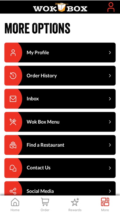Wok Box® Canada Screenshot