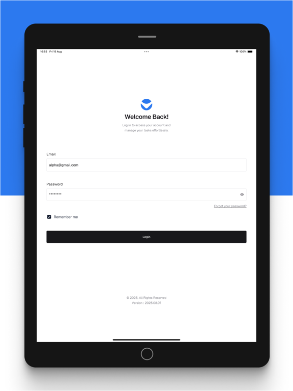 Velorona iPad screenshot 1 - Business app