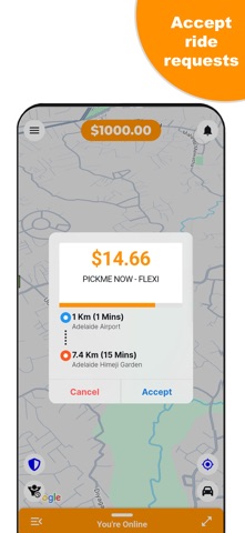 PickMe Now Driver - Australia screenshot