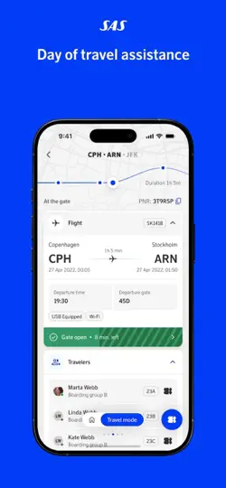 SAS – Scandinavian Airlines iPhone-skjermbilde 6