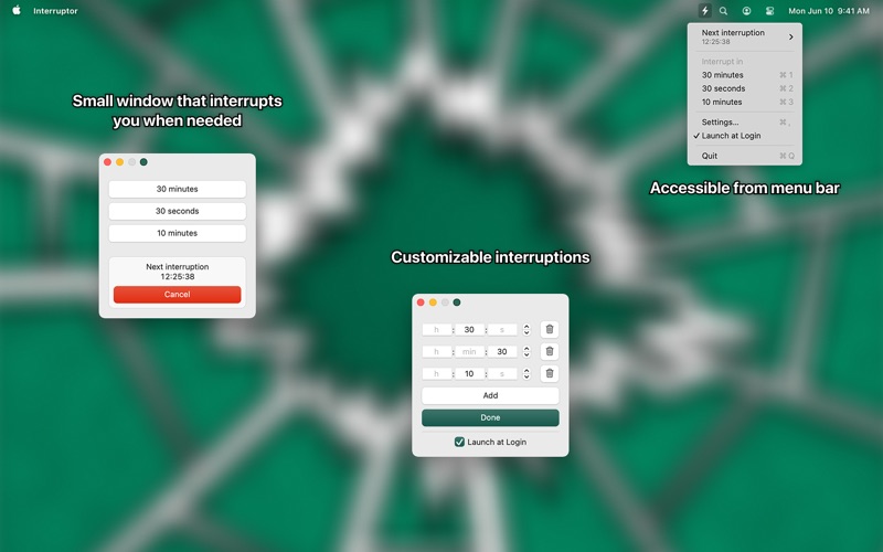 Interruptor screenshot