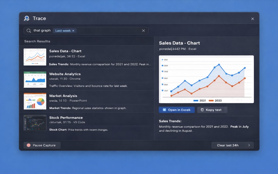 Trace Memory (macOS) Ved: Zvezdan Damjanic