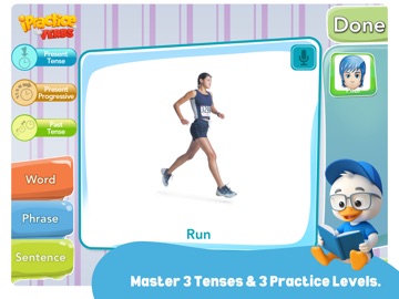 iPractice Verbs iPad screenshot