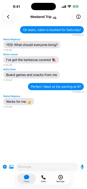Dialr Messenger screenshot 3