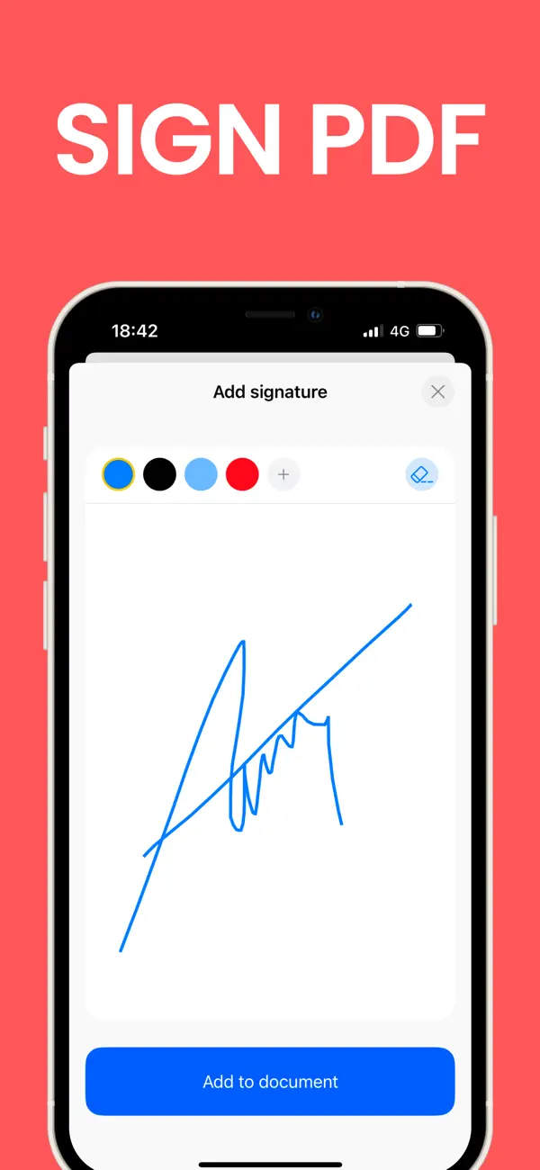Screenshot #3 pour PDF Scanner - Scan & Edit Docs