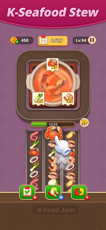 K Food Jam: Match & Cook screenshot 5