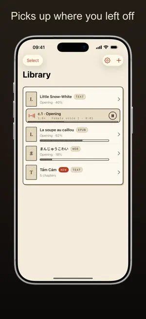 OpenRead: Offline Read Aloud screenshot 1