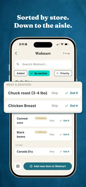 Rosemary: Smart Shopping List screenshot 1