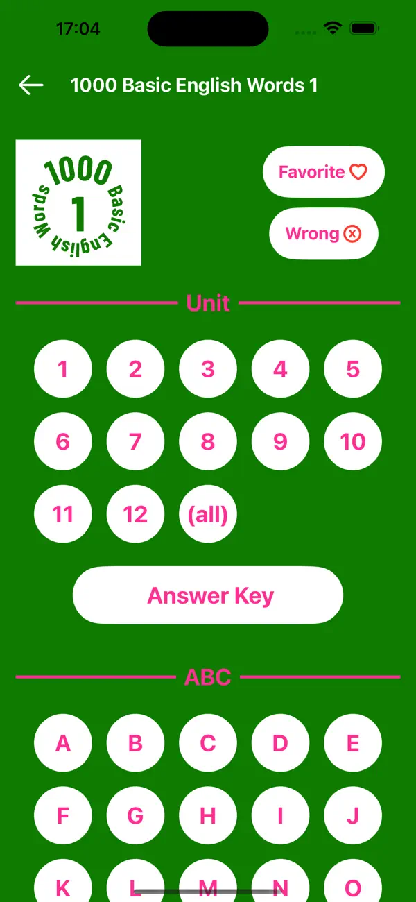Screenshot #2 pour 1000 Basic English Words (1)