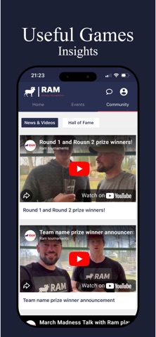 RAM Tournaments screenshot