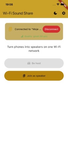 Wi-Fi Sound Share screenshot