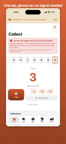 CoopLog: Chicken Egg Tracker Screenshot 1 of 5