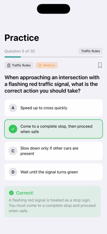 Saudi Driving Test: Dallah Screenshot 5 of 6