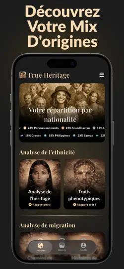 Capture d'écran de True Heritage & Ancestry: EDNA sur iPhone 2