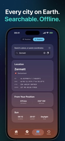 SkyLocation screenshot