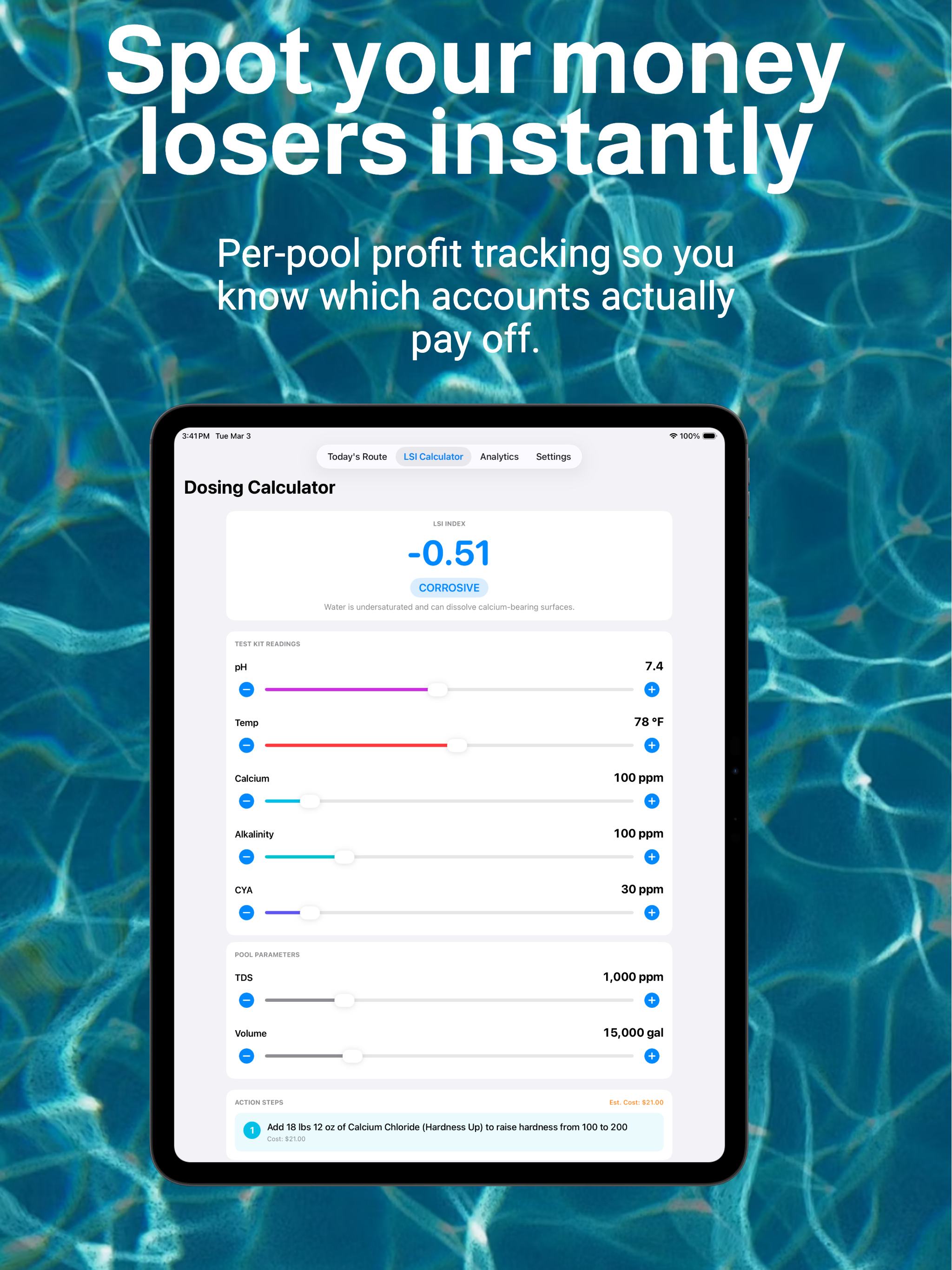 PoolFlow: Pool Service Pro