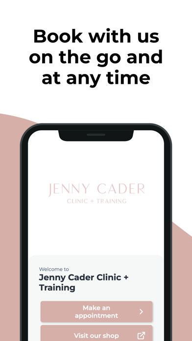 Jenny Cader Aesthetics Clinic Screenshot