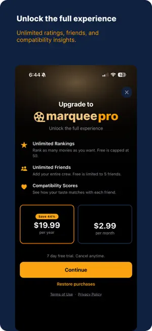 Marquee Movie Ranking screenshot 4