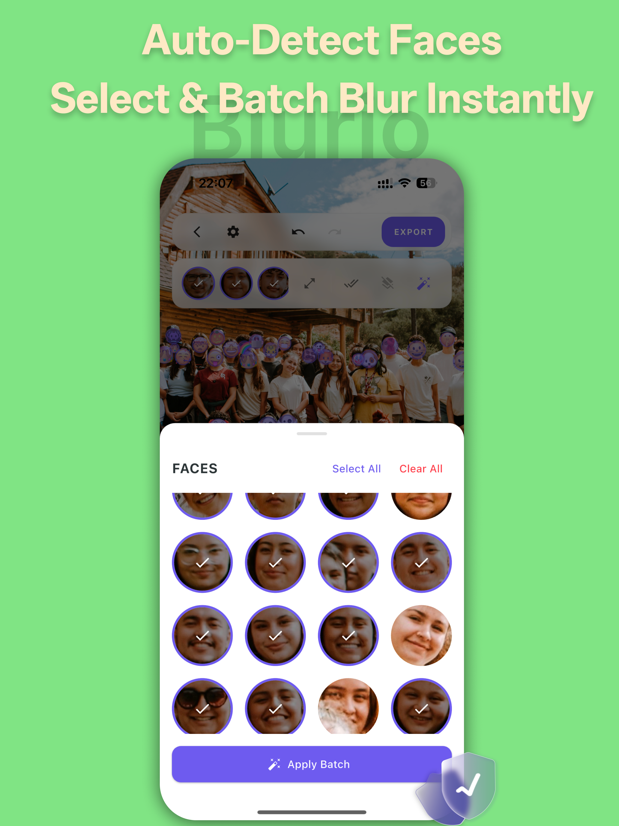 Blurio – Blur, Mosaic & Editor