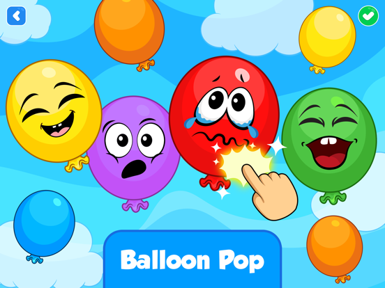 Balloon Pop Toddler Baby Game