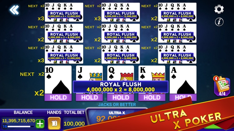 Video Poker Multi: Deuces Wild