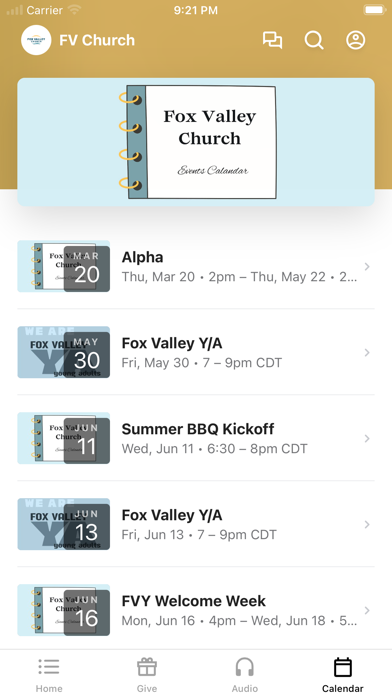 Screenshot #3 pour Fox Valley Church WI