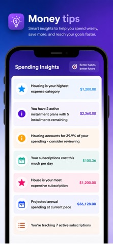 Billy Expenses & Subscriptions Screenshot 4 of 8