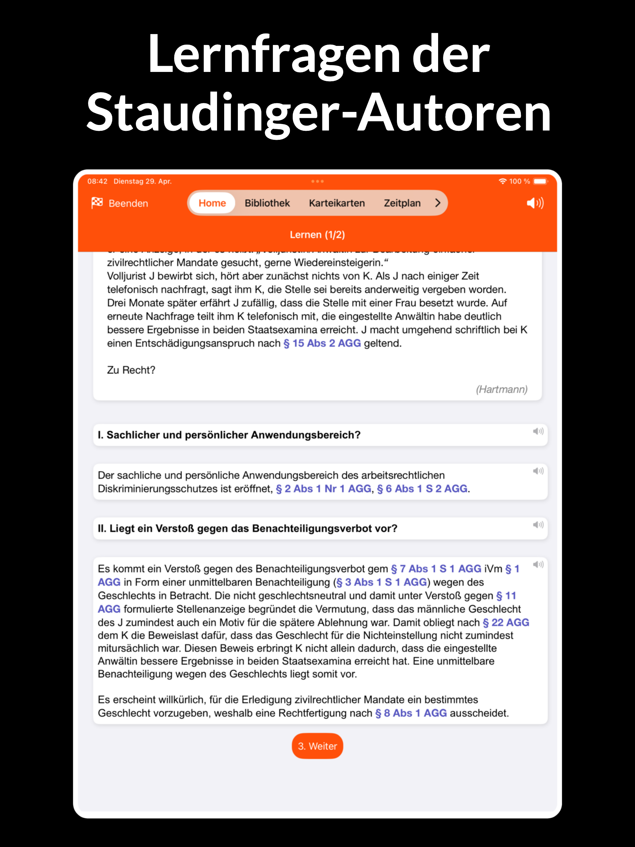 Jura LernApp BGB