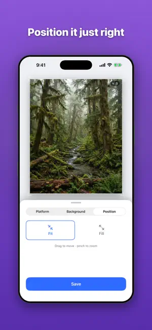 Photo Fit - No Crop Post screenshot 4