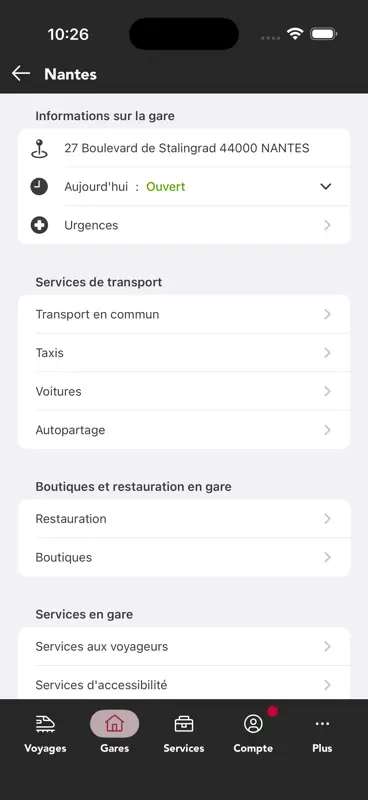 TGV INOUI PRO screenshot 7 of 9