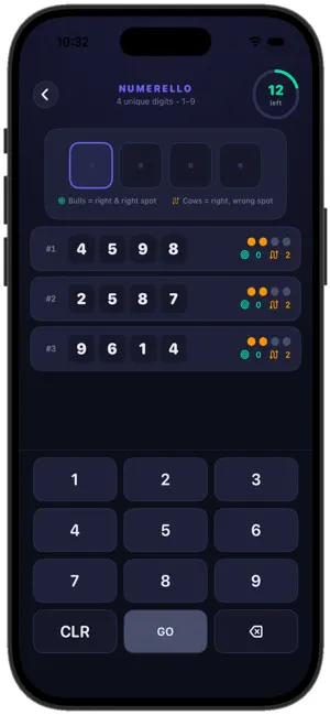 Numerello screenshot 2