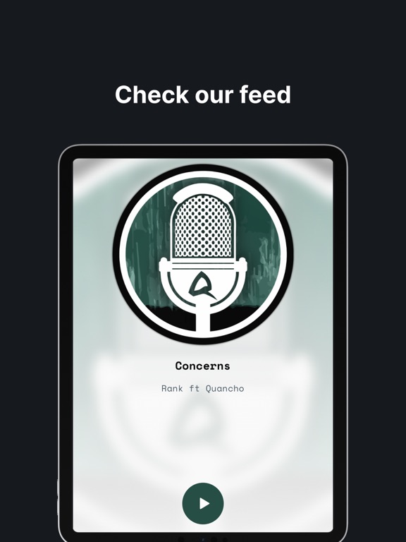 QSJ Radio iPad screenshot 2 - Music app