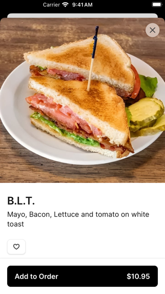 Wampach's Restaurant app screenshot 3