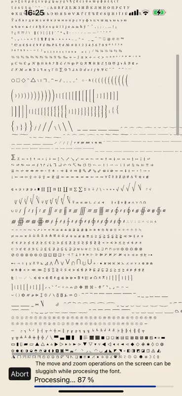 Font Visualizer Pro screenshot 6 of 10