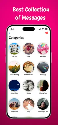 Love Messages, Birthday Wishes : capture d’écran 1 sur 10