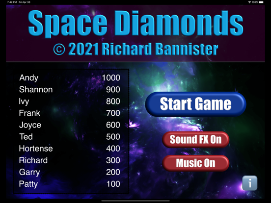 Screenshot #5 pour Space Diamonds