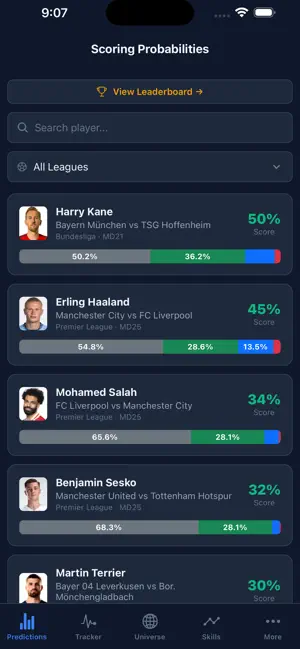 Soccer Factor Model screenshot 2