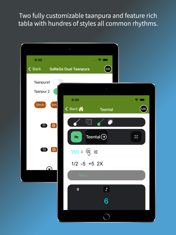 SaReGa TablaPro iPad screenshot 7 - Music app