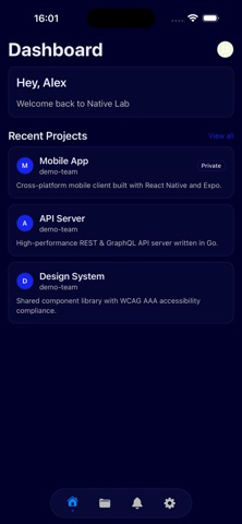 NativeLab screenshot