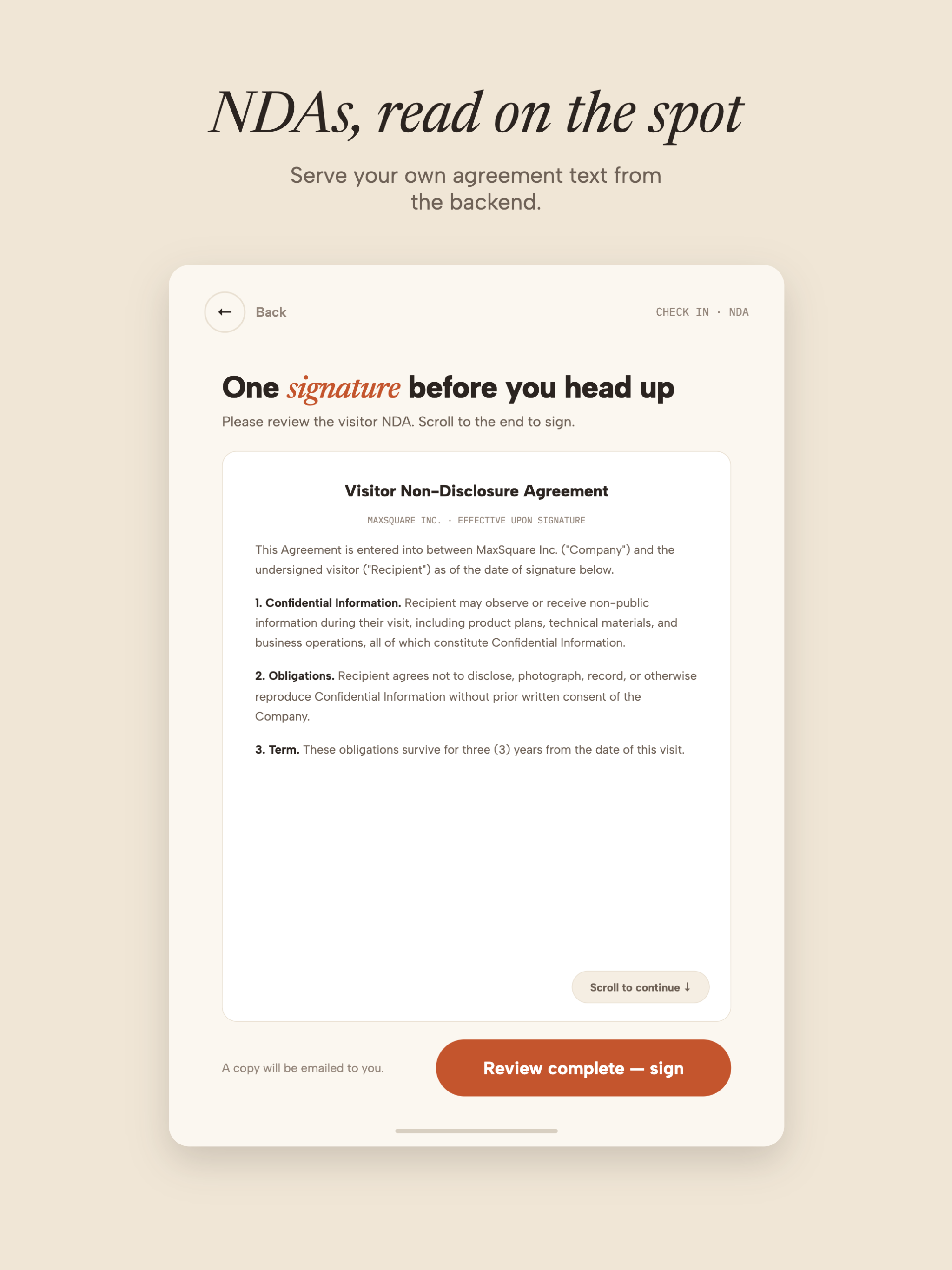 CoReceptionist Pro screenshot 8