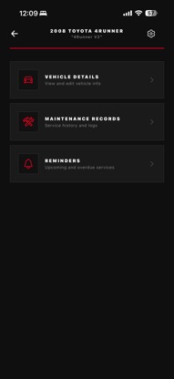 MXTracker - Maintenance Log screenshot 1