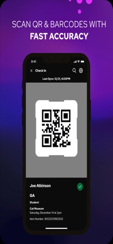 TicketLeap Scan-Event Check-In iPhone screenshot