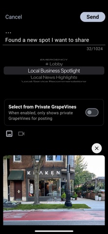 GrapeVine Social Screenshot 4 of 10