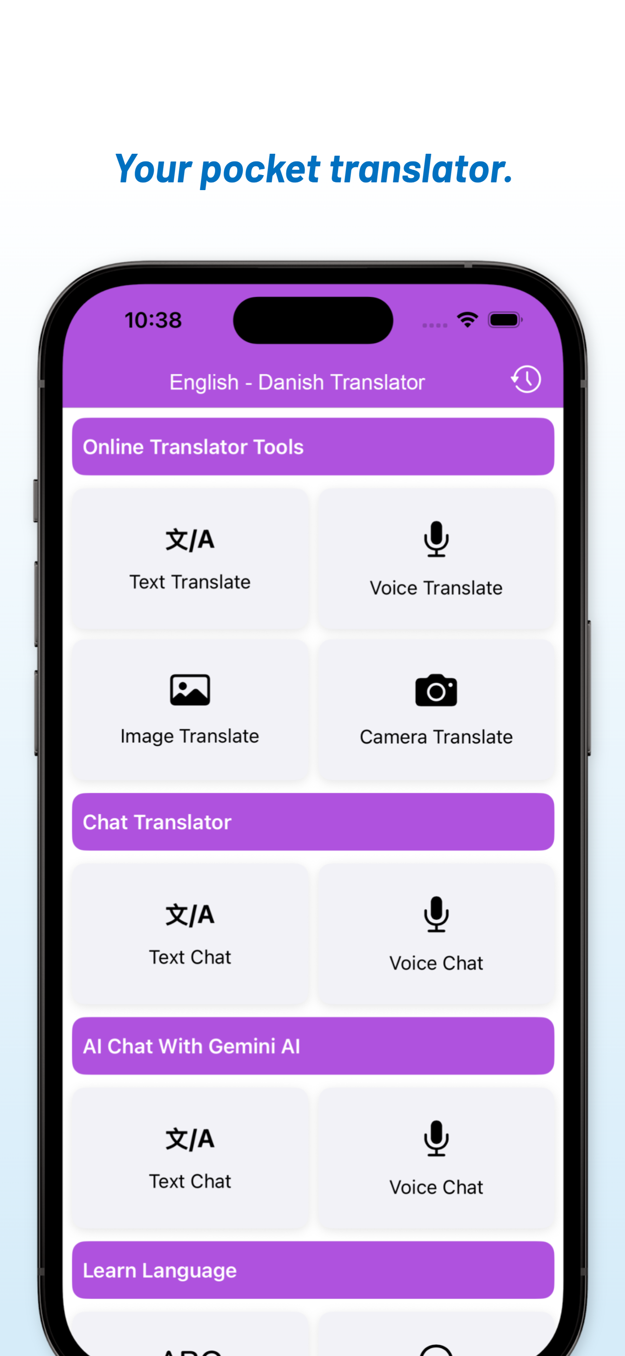 English - Danish Translator screenshot 3